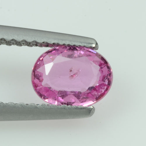 0.73 cts Natural  Pink Sapphire Loose Gemstone Oval Cut