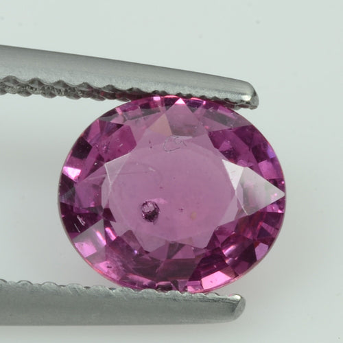 1.69 cts Natural  Pink Sapphire Loose Gemstone Oval Cut