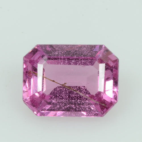 1.67 cts Natural  Pink Sapphire Loose Gemstone Octagon Cut