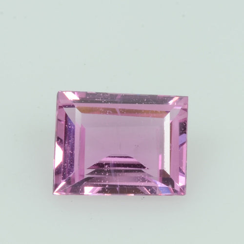 0.81 cts Natural  Pink Sapphire Loose Gemstone Baguette Cut