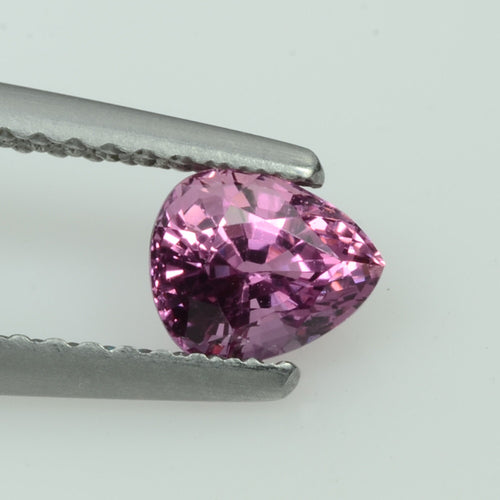 0.77 cts Natural  Pink Sapphire Loose Gemstone Pear Cut