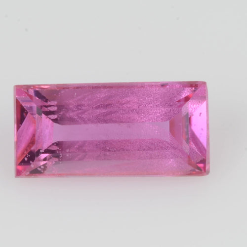 1.07 cts Natural  Pink Sapphire Loose Gemstone Baguette Cut