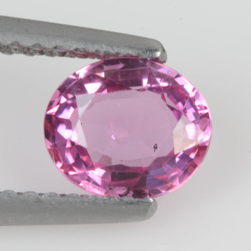 1.07 cts Natural  Pink Sapphire Loose Gemstone oval Cut