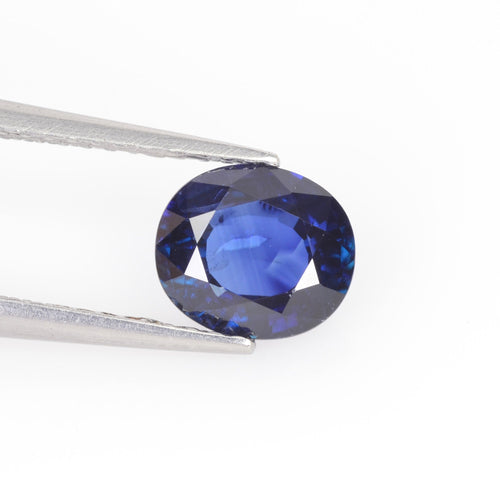 1.27 cts Natural Blue Sapphire Loose Gemstone Oval Cut