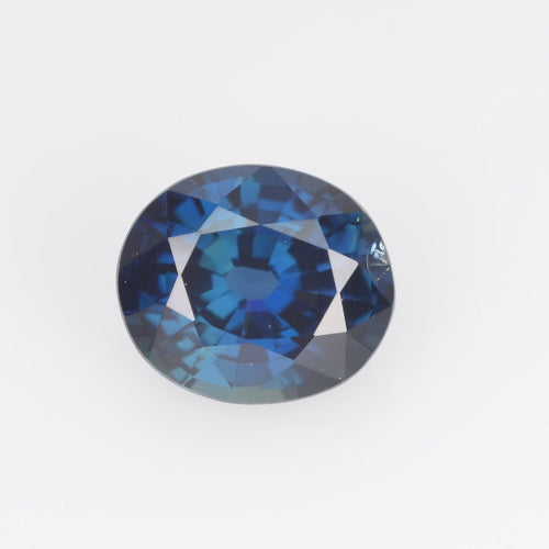 1.30 cts Natural Bluish green Sapphire Loose Gemstone Oval Cut