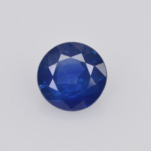 5.8 mm Natural Blue Sapphire Loose Gemstone Round Cut