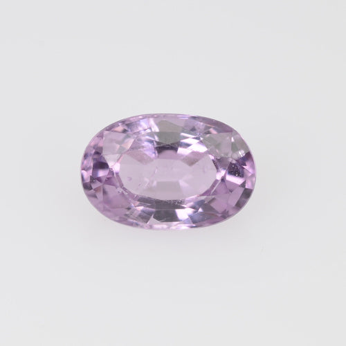 6x4 mm Natural  Pastel Pink Sapphire Loose Gemstone oval Cut