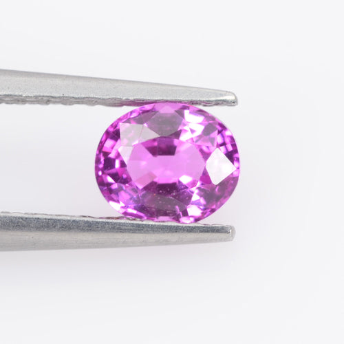 0.53 cts Natural Pink Sapphire Loose Gemstone Oval Cut