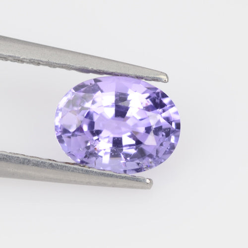 0.85 cts Natural Purple Sapphire Loose Gemstone Oval Cut