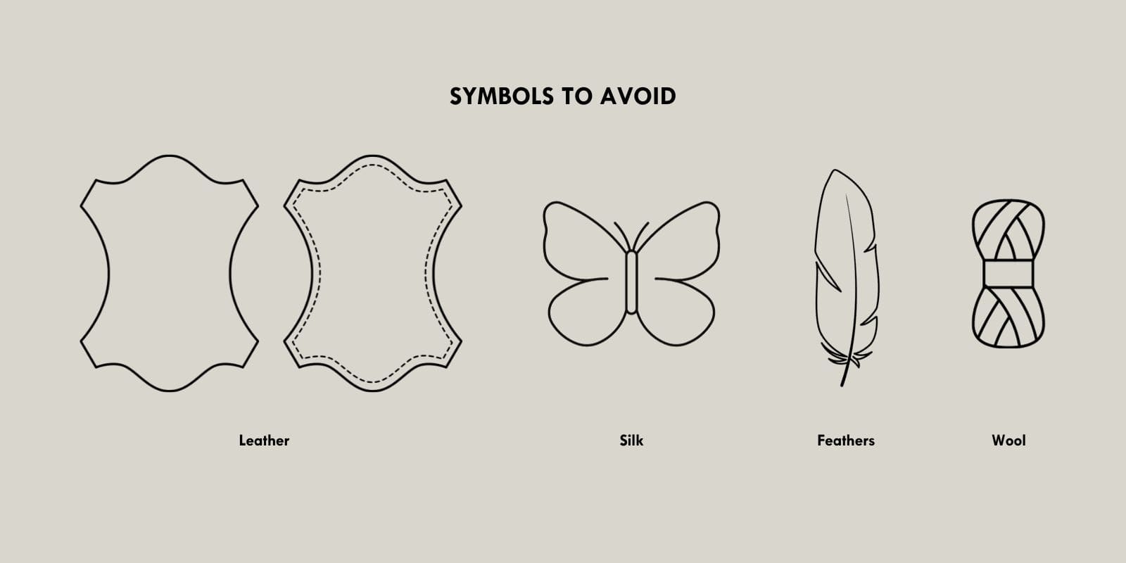 símbolos a evitar