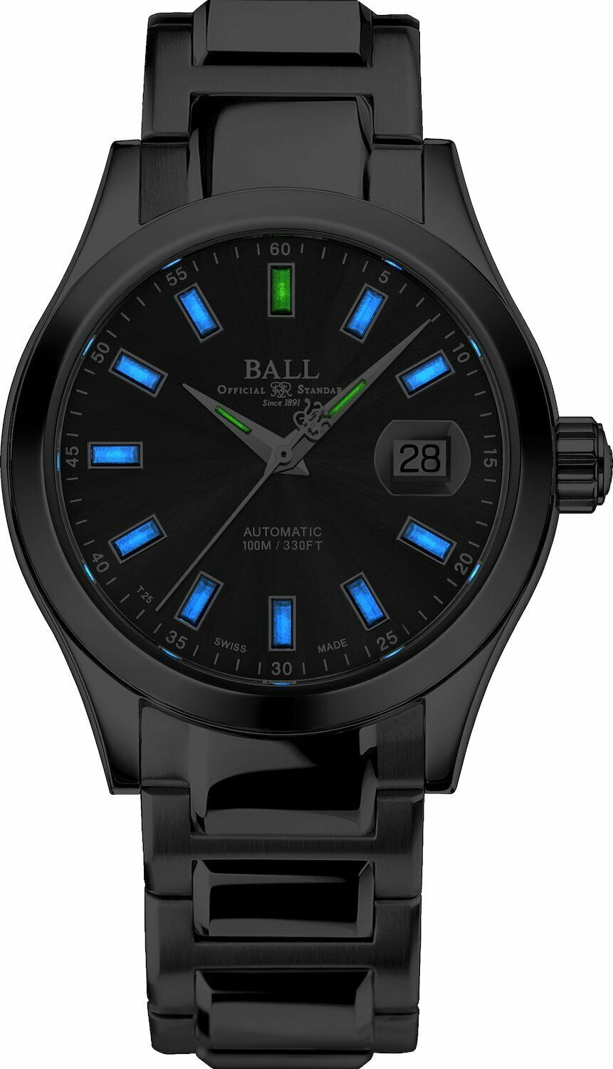 BALL NM2026C-S10J-GY Engineer II Marvelight 40mm Watch