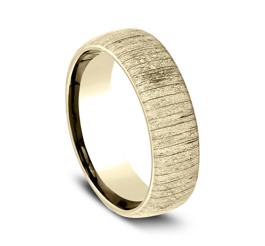 Benchmark CF856630Y Yellow Gold 14k 7mm Men's Wedding Band