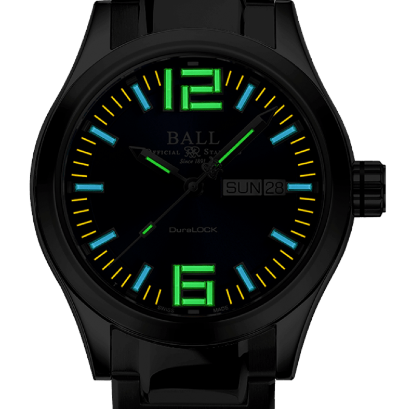 BALL NM2026C-L12A-BK Engineer III King Black Dial 40mm Watch