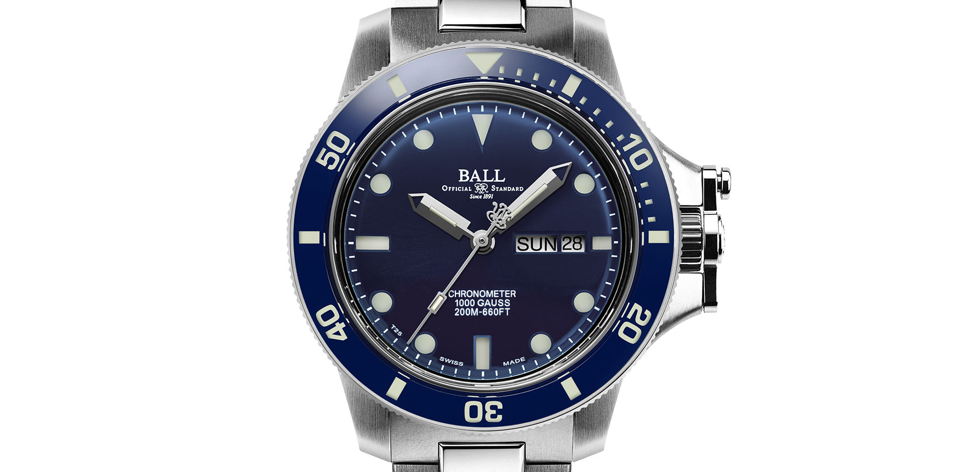 BALL DM2218B-S1CJ-BE Engineer Hydrocarbon Original 43mm Watch