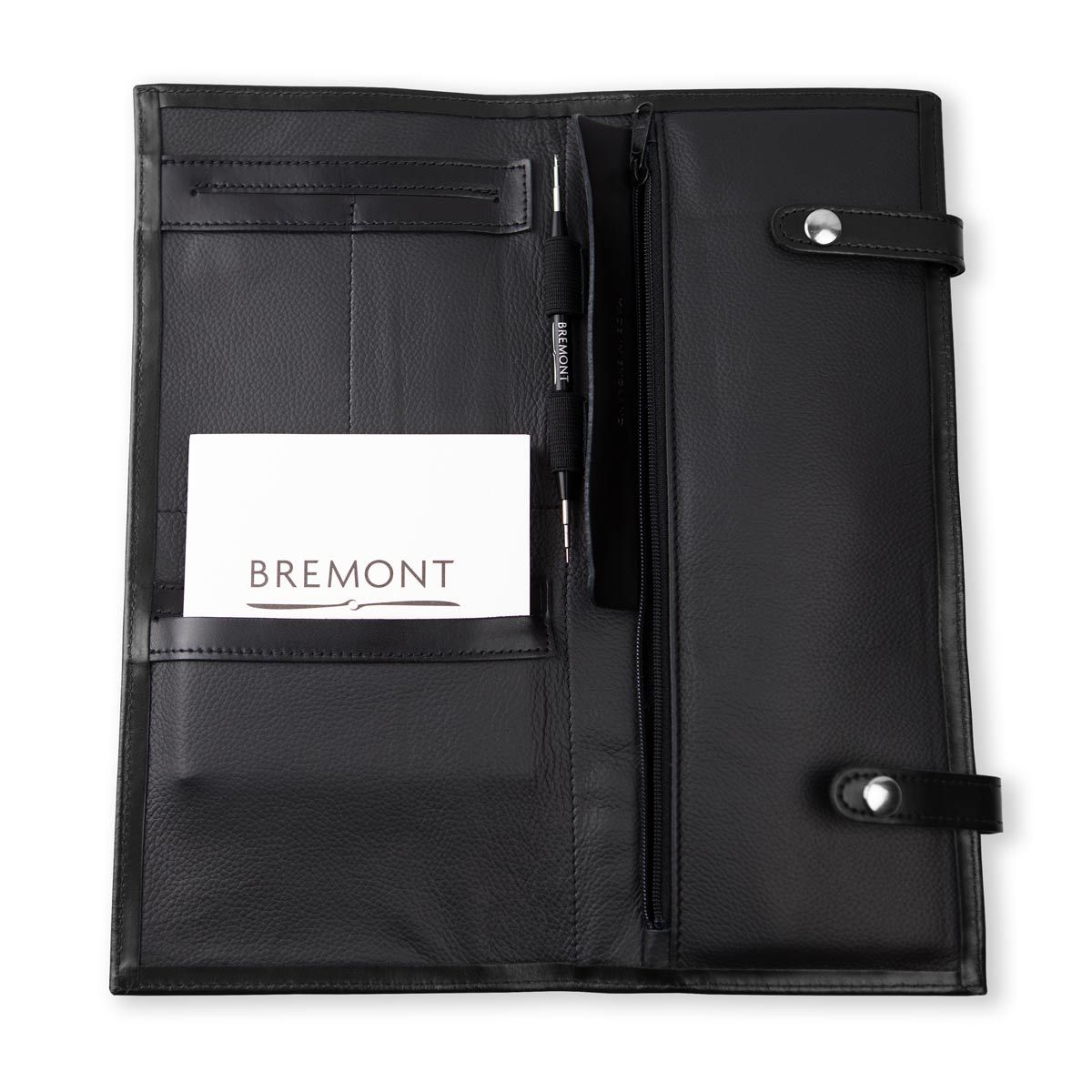 Bremont ALT1-P2-BK Black Dial Chronograph Leather Strap Watch