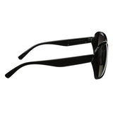 Polaroid PLD-4023-D28-LB-58 Oversize Sunglasses Size - 58 Black / Black