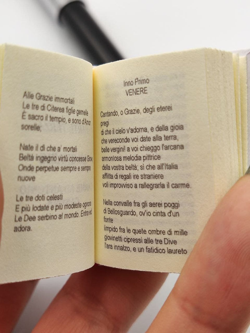 Poesie di Ugo Foscolo miniature