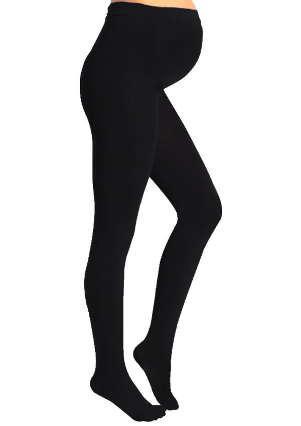 Piftif women's Black Ankle Length Stretchable Warm Thick Fur Lined Fleece  Winter Thermal Soft Legging Tights Stocking - Slim Fit This black leggings  with elastic high waist design, able to be slim
