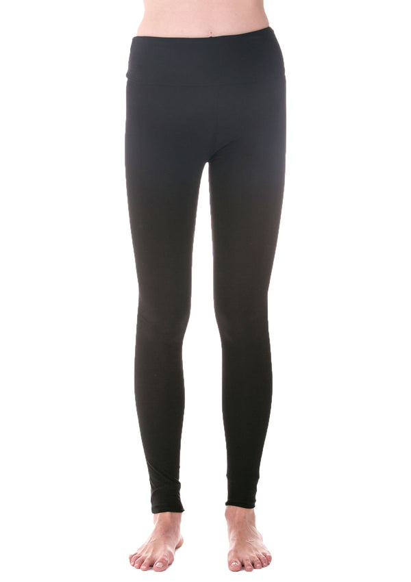 New $199 Plush Women's Black Fleece-Lined Cropped Athletic Leggings Size XS