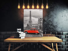 Kép betöltése a galériamegjelenítőbe: Piros Autó Párizsban számfestő készlet
