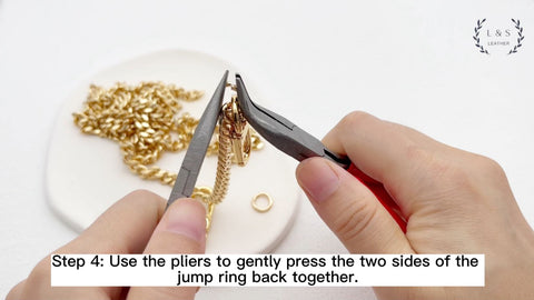 how to open and close jump rings