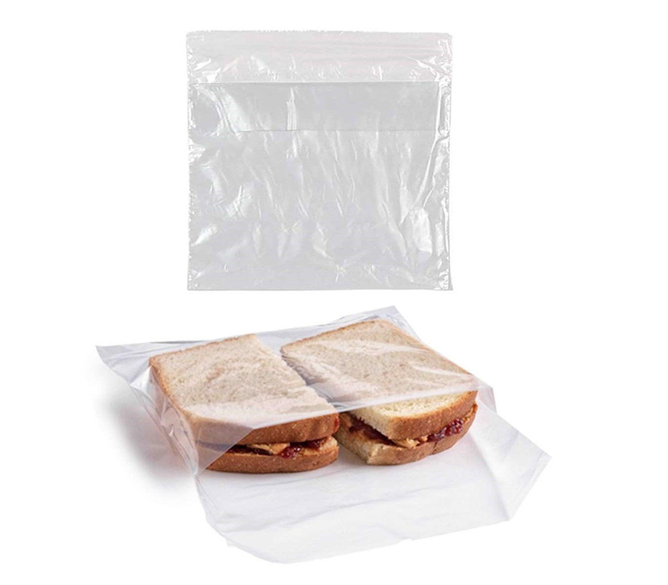 Zip Top Sandwich Bags - 6.5 x 6 – Howies Food Service