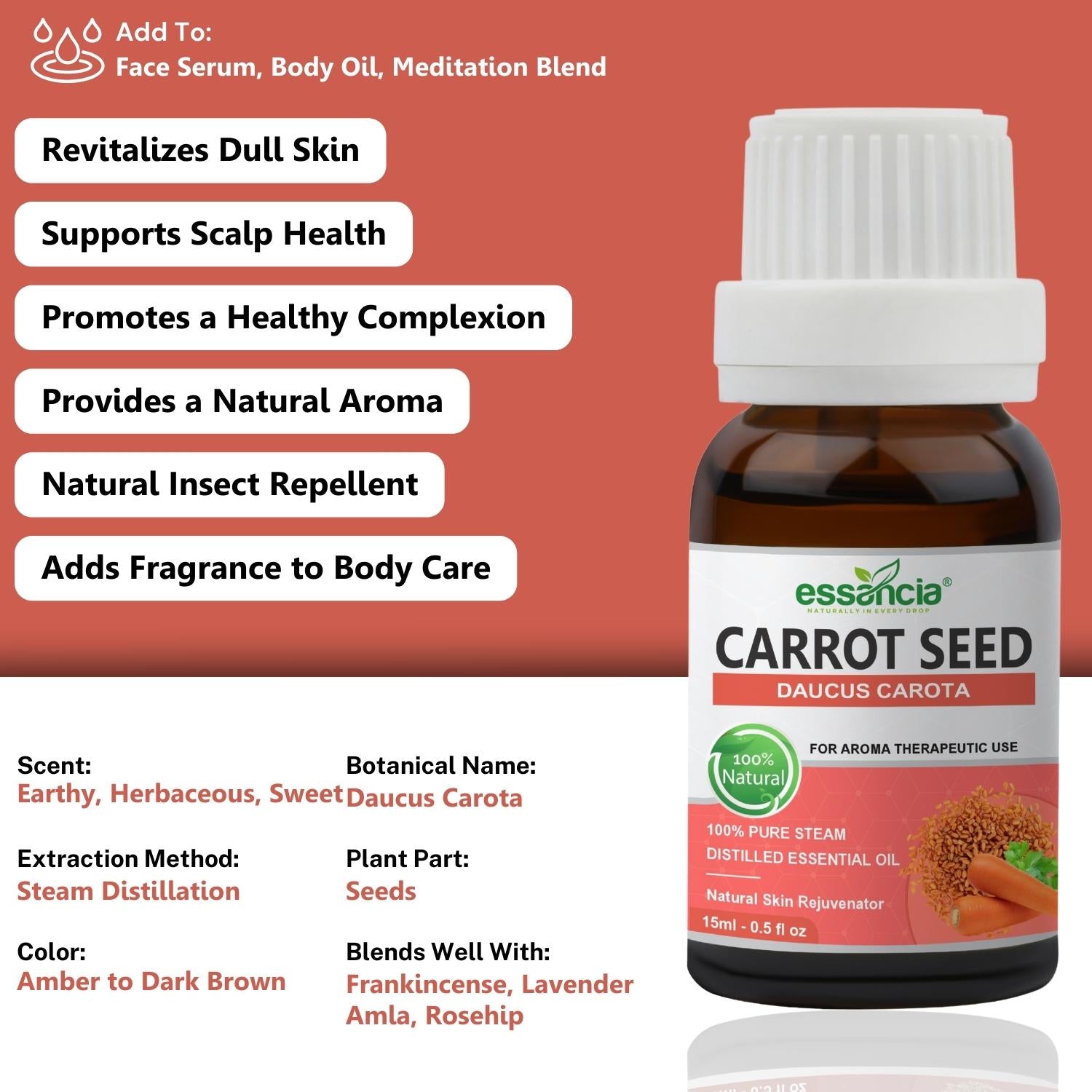 Carrot Seed Essential Oil