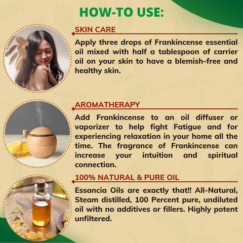 How To Use Frankincense Essential Oil for Skin Care