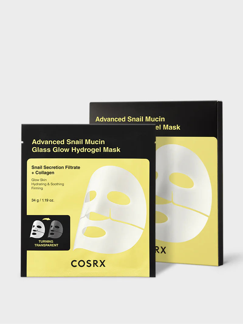 Cosrx Advanced Snail Mucin Glass Glow Hydrogel Mask - Image 3