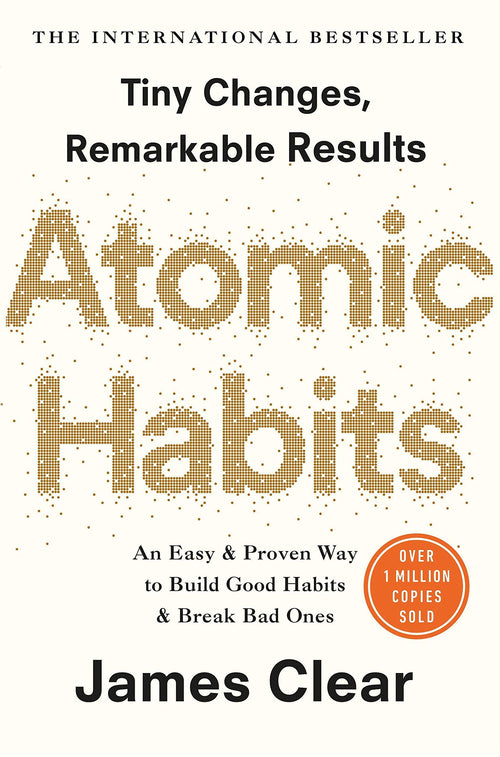 Cover of "Atomic Habits" by James Clear