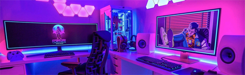 Computer Game Room Lighting Ideas