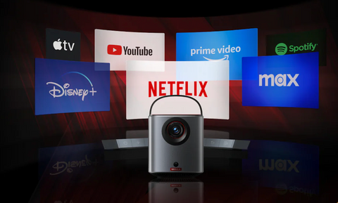 new projectors with built-in Netflix