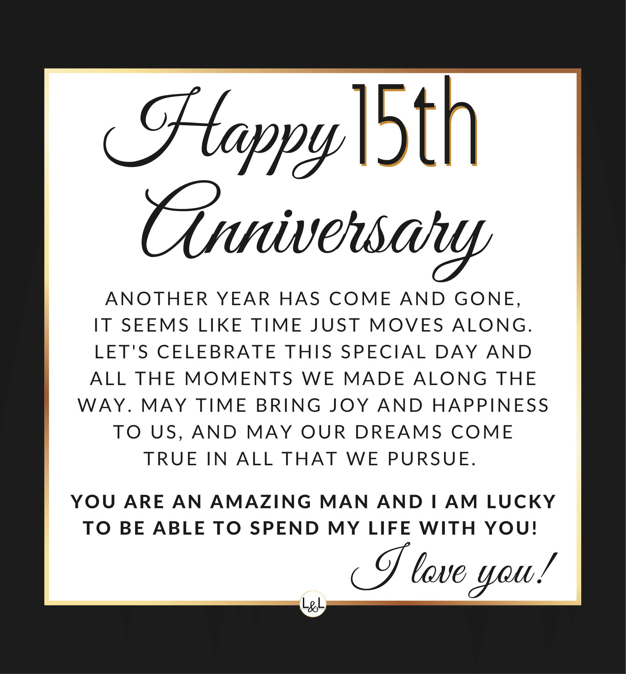 15 Years Anniversary Gift Ideas For Couple 15th Anniversary Gift For Husband  Fifteen Years Wedding Anniversary – Personalized Anniversary, Wedding,  Valentine Canvas Gift For Wife Or Husband Romantic Wall Art – Eviral Store