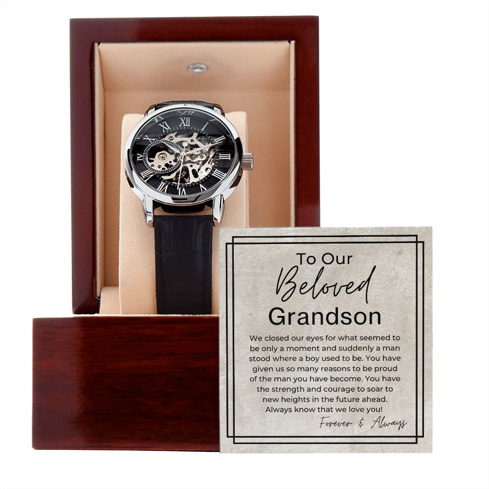 The Son and Grandson's Protection and Strength Watch - Hammacher Schlemmer