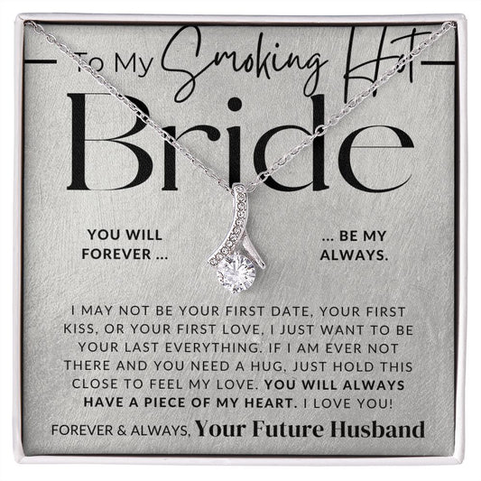 My Bride, My Heart Beat - Gift for My Future Wife, My Fiancée - Bride Gift from Groom on Wedding Day - Romantic Christmas Gifts for Her, Valentine's