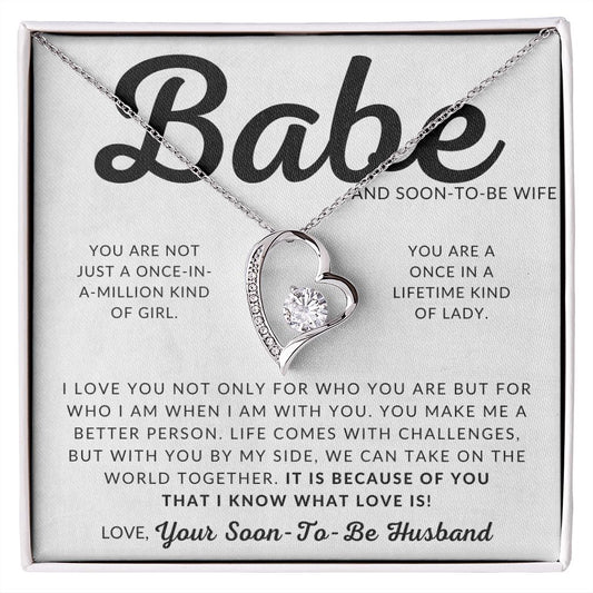 My Bride to Be, with All My Love - Gift for My Future Wife, My Fiancée - Bride Gift from Groom on Wedding Day - Romantic Christmas Gifts for Her