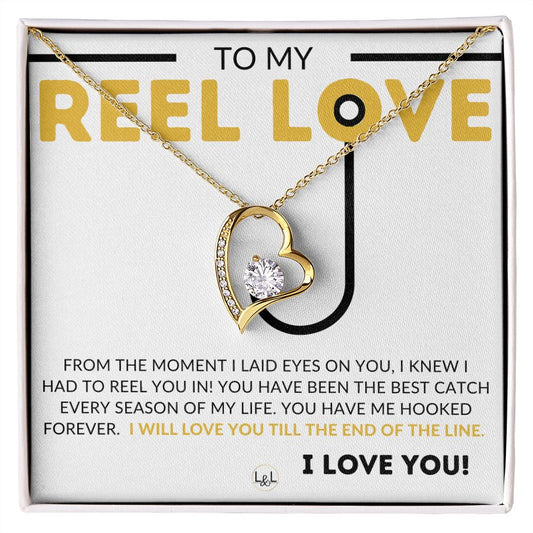 The Hook Was Set - Fishing Partner Necklace for Your Wife, Fiancée, or –  Liliana and Liam