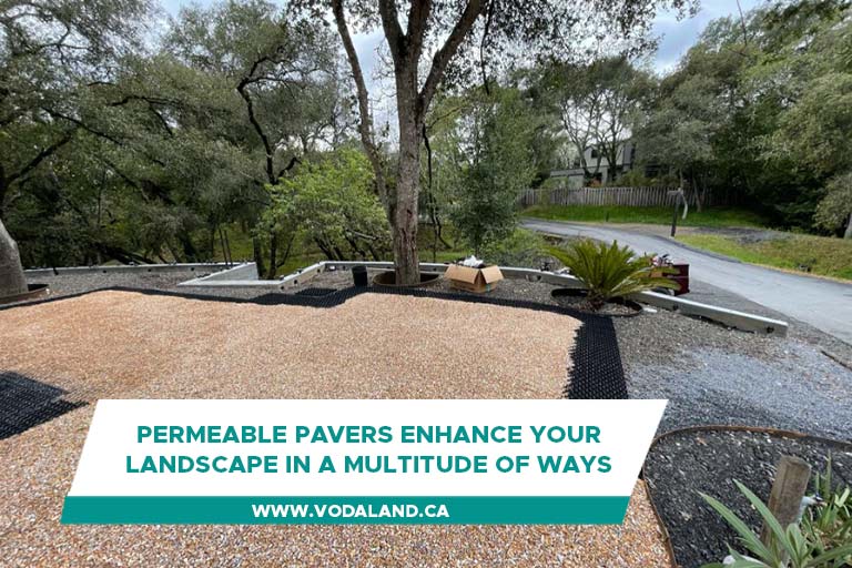 Permeable pavers enhance your landscape in a multitude of ways