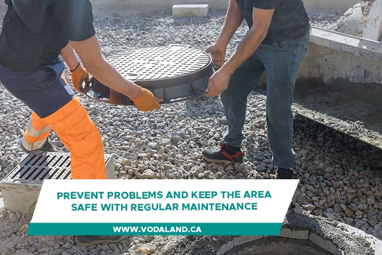 Prevent problems and keep the area safe with regular maintenance