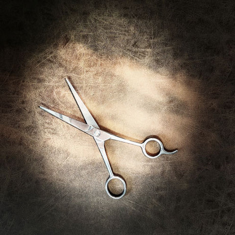 Barbaric beard scissors