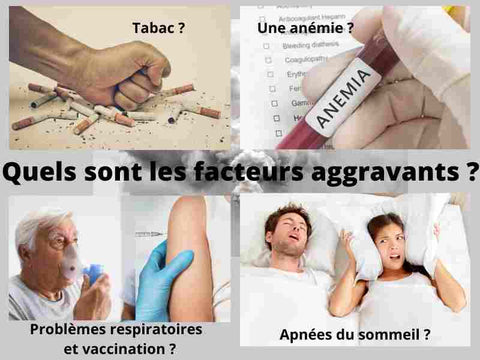 Quels sont les facteurs responsables d'une hypoxémie ou hypoxie ?