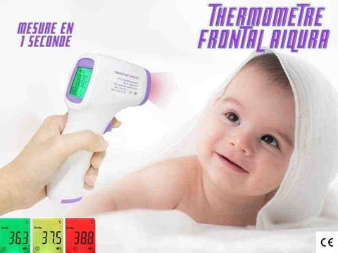Thermomètre bébé frontal sans contact professionnel.