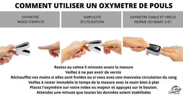Condition prise en charge Oxymètre de pouls ∣ Osiade.fr