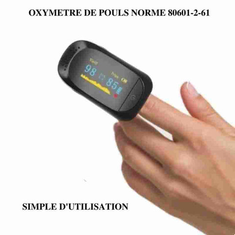 Utiliser un oxymètre de pouls permet de détecter au plus tôt une baisse d’oxygène dans le sang : covid 19, BPCO, asthme, apnée du sommeil ∣ Osiade.fr