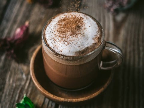 espresso coffee mini cappuccino milk foam