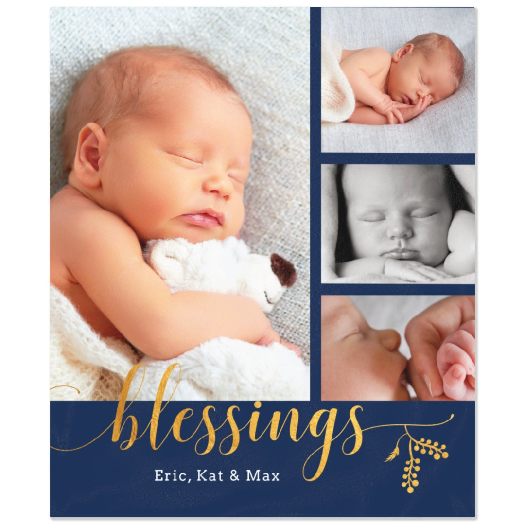 Plush Fleece Blanket - Blessings