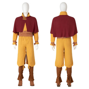 Aang Avatar Cosplay Costume Anime Role Play Outfit Custom Size Halloween Dress Up - Dashiki Trend