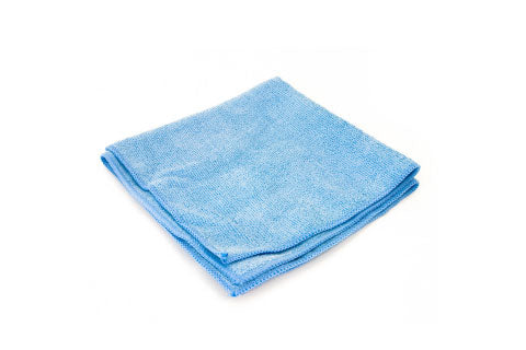 barista basics blue microfiber cloth towel