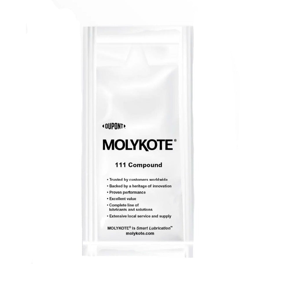 Dupont Molykote® 111 Valve Silicone Lubricant & Sealant - 6g Pillow Pack