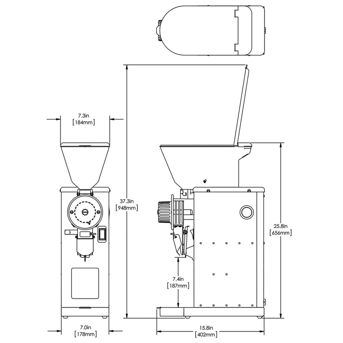 BUNN GVH-3 Commercial Coffee Grinder